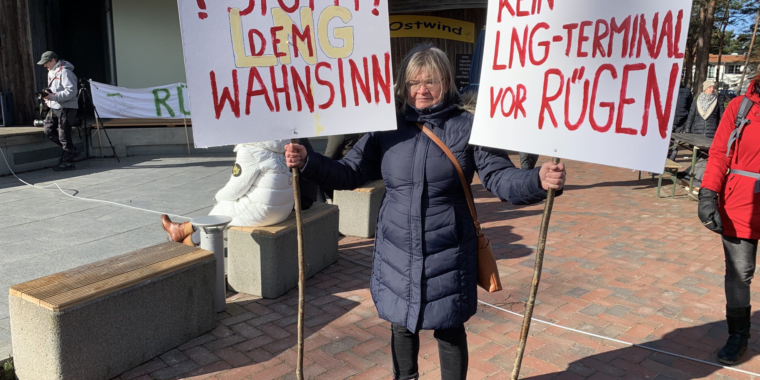 Rügen wehrt sich gegen das LNG Terminal vor Sellin und Baabe Breuer